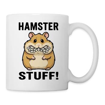 Hamster Stuff Seed Cheeks Rodent - Mug - white - Right