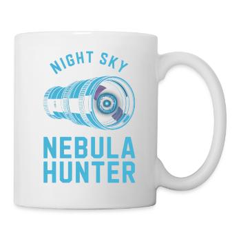 Nebula Hunter Night Sky Teleskop - Tasse - Weiß - Rechts