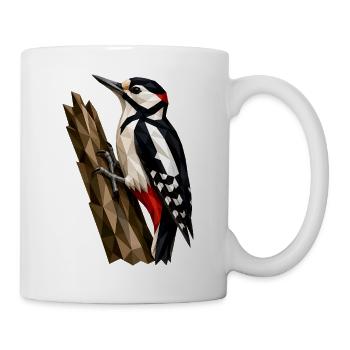 Pic polygonal - Mug blanc - blanc - Droite