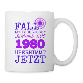 1980 - Tasse - Weiß - Rechts