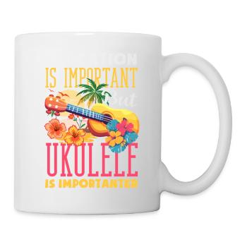C’est un bon jour pour jouer du ukulélé Hawaii Musician - Mug blanc - blanc - Droite