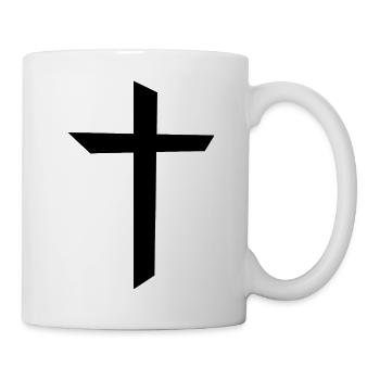 Christian Cross - Mug blanc - blanc - Droite