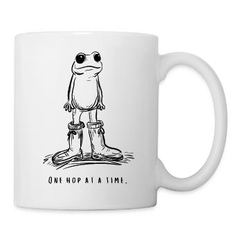 One Hop at a Time - Mug - white - Right
