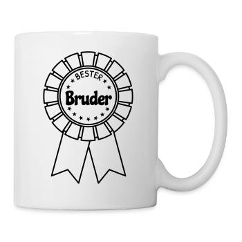 Bester Bruder - Tasse - Weiß - Rechts