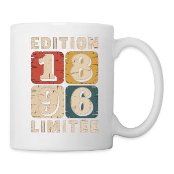 Édition 1986 Limitée Vintage Distress - Mug blanc - blanc - Droite