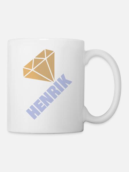 Henrik - Tasse - Weiß