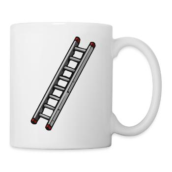 Diagonal Ladder Illustration - Mug - white - Right