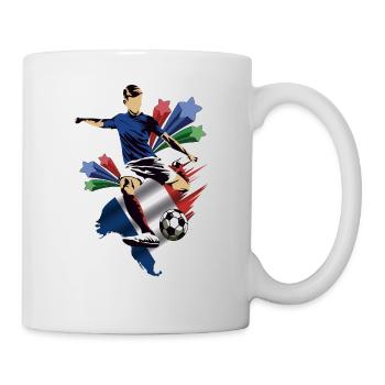 Francie - France - Drapeaux - Mug blanc - blanc - Droite