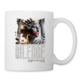 Silence – Die Macht des Schweigens - Tasse - Weiß - Rechts