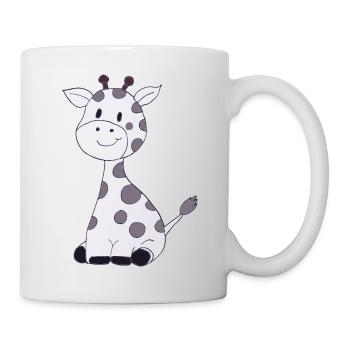 Petite girafe - Mug blanc - blanc - Droite