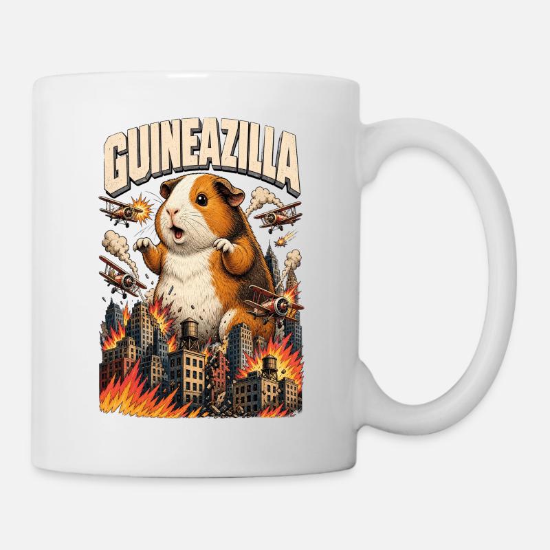 GUINEAZILLA - Mug - white