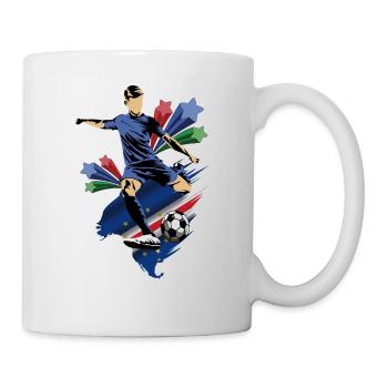 Cap-Vert - Cap-Vert - Drapeau - Mug blanc - blanc - Droite