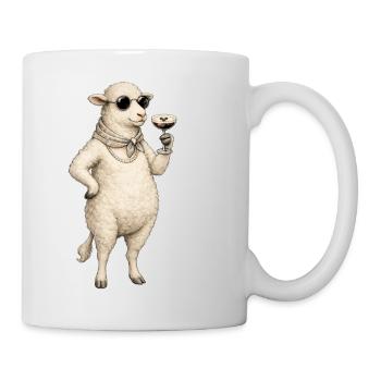 Cocktail Sheep with Style - Mug - white - Right