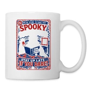 Spooky Sleepover Ghost Night - Mug - white - Right