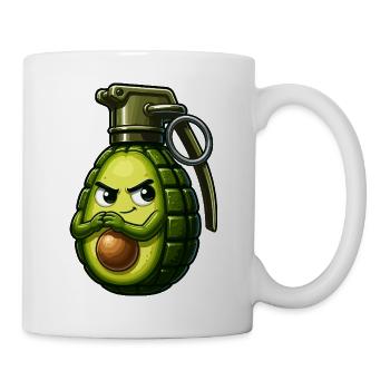 Avocado Grenade Aggro - Mug - white - Right