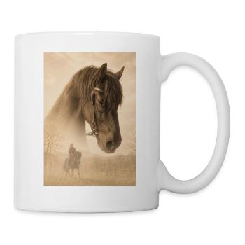 Rêve frison - Mug blanc - blanc - Droite
