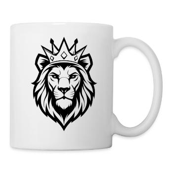 Lion And Crown - Mug - white - Right
