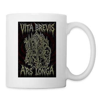 Mors Vincit Omnia – Faucheuse du Cyber Grunge - Mug blanc - blanc - Droite