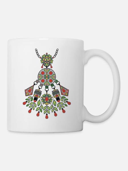 Juwelen von Kabylien - Tasse - Weiß