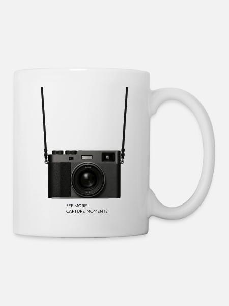 Vintage Camera 35mm Style - Mug - white