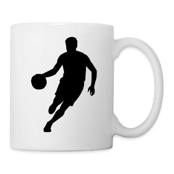 Basketball  - Tasse - Weiß - Rechts