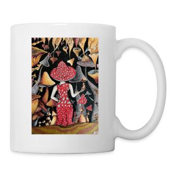 Mushrooom Lady - Mug - white - Right