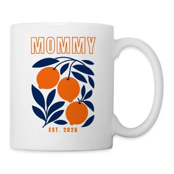 maman 2026 - Mug blanc - blanc - Droite