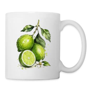 Lime Watercolor - Mug - white - Right