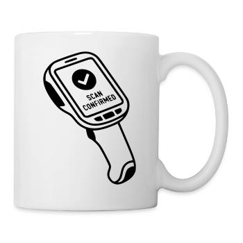 scan - Mug blanc - blanc - Droite