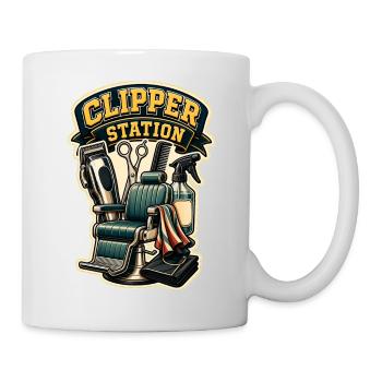 GARE CLIPPER - Mug blanc - blanc - Droite