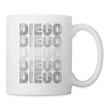 Vorname Diego - Tasse - Weiß - Rechts