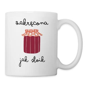 Verdreht wie ein Glas - Tasse - Weiß - Rechts