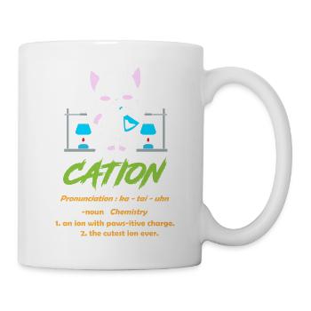 Chemielehrer Chemie Chemiker - Tasse - Weiß - Rechts