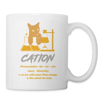 Chemielehrer Chemie Chemiker - Tasse - Weiß - Rechts