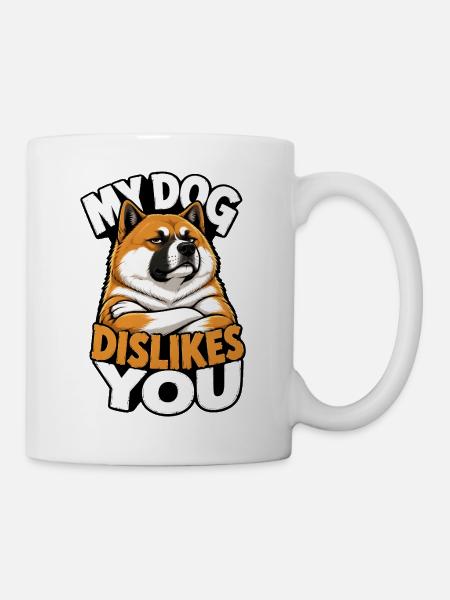 Akita - Tasse - Weiß
