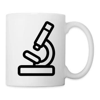 microscope - Mug blanc - blanc - Droite