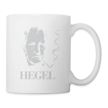 Hegel-Porträt - Tasse - Weiß - Rechts