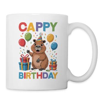 La vie est meilleure avec les capybaras - Mignon rongeur - Mug blanc - blanc - Droite