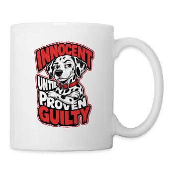Dalmatiner - Tasse - Weiß - Rechts