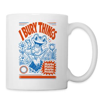 Jardinage urbain Choses sales Peut-être des plantes - Mug blanc - blanc - Droite