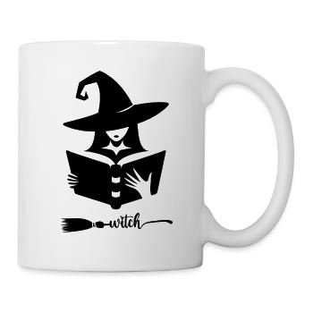 Sorcière – Cadeau Witch - Mug blanc - blanc - Droite