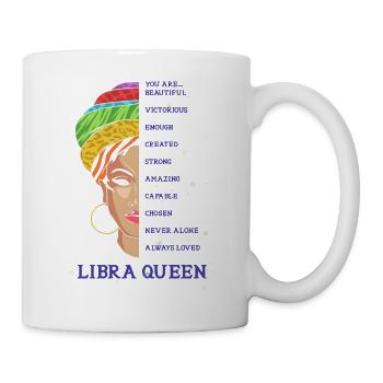 Zodiac sign Libra - Mug - white - Right