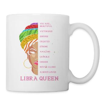 Zodiac sign Libra - Mug - white - Right