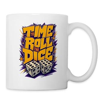Time to Roll the Dice - Mug - white - Right