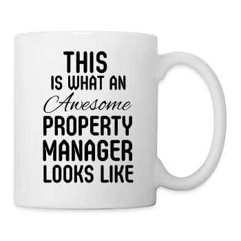 Property Manager Real Estate Appreciation Gift - Mug - white - Right