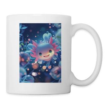 Axolotl Abyssal Fairy Fish - Mug - white - Right