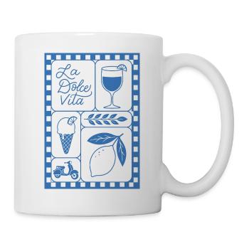 Dolce Vita - Tasse - Weiß - Rechts