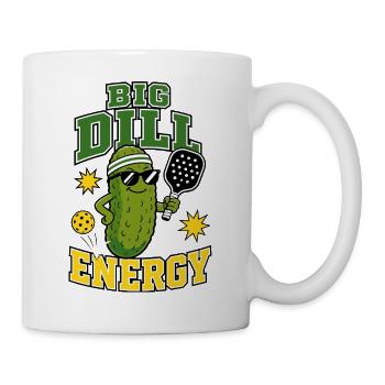 Big Dill Energy Pickleball - Mug - white - Right
