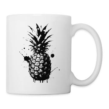 Pineapple Spray Black - Mug - white - Right