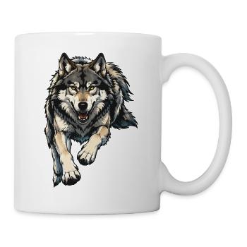 Wolf Illustration - Mug - white - Right